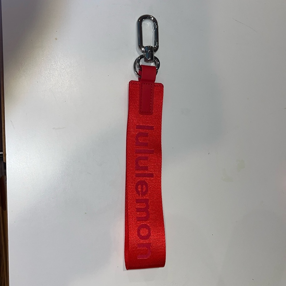 Lululemon never lost keychain